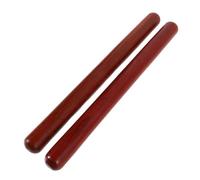 GOOHOCHY Wooden Percussion Sticks Claves Maple Hardwood Rhythm Sticks Boys and Girls Drumsticks Educational Musical Instruments for Boy Girl Orff Music Tools