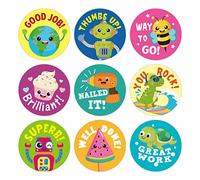 Gooji Small Reward Stickers for Kids, 1008 Pc. Sticker Pack for Teachers, Classroom, Small Motivational Class Supplies for Students, Boy Girl Toddler Good Job Incentive Behavior Preschool Kindergarten