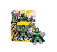 Heroes of Goo Jit Zu MARVEL Avengers Dr Doom, Stretchy Action Figure, Super Stretchy With Unique Crackly Marble Filling, Collect all 3