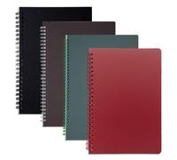 GOOKALA A5 Spiral Lined Notepad,4 Pack Spiral Notebook Wirebound Notebooks 80 Sheets(160 Pages)/Per Pack A5 Sketch Book Reporters Notepad for Office Travel School Drawing Multicolor