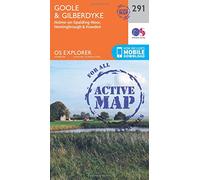 Goole & Gilberdyke Map | Weatherproof | Holme-on-Spalding-Moor, Hemingbrough & Howden | Ordnance Survey | OS Explorer Active Map 291 | England | Walks | Hiking | Maps | Adventure