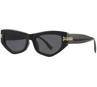 Goolecrimp Men's and women's fashionable retro sunglasses. Elegant and casual, suitable for beach vacations, travel, and outdoor sports. (Farbe 2,one size)