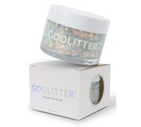 Goolitter Face, Body & Hair Holographic Clear White Glitter Gel [Snowy Cloud] 2oz (60mL) | Chunky | K-Beauty | Halloween, Festival, EDM, Rave, Party, Concert, Costume Makeup| Vegan, Cruelty Free