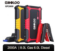 GOOLOO GP2000 2000A Car Jump Starter Pack Booster Battery Charger Power Bank 12v