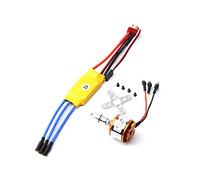 GoolRC 2212 1400KV Brushless Motor 30A ESC with T Plug 3.5mm Banana Connectors for RC Plane Helicopter Electronic Speed Controller