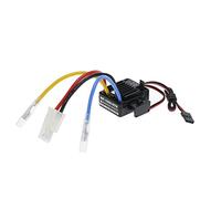 GoolRC 60A 2S-3S Brushed ESC Waterproof Electronic Speed Controller for 1/10 RC Car - Includes 1 * WP-1060-RTR 60A ESC - Suitable for Teens and Young Adults