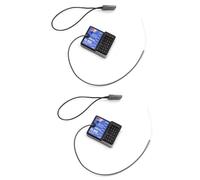 GoolRC Flysky FS-BS6 Receiver 2.4Ghz 6CH AFHDS2 Receiver Compatible with Flysky FS-GT5 FS-IT4S RC Transmitter for RC Car Boat (2PCS)