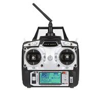GoolRC Original Flysky FS-T6 High Precision 2.4GHz 6CH Mode 2 Transmitter W/Receiver R6-B for RC Multirotor Quadcopter Helicopter Airplane Glider Car