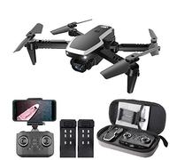 Goolsky CSJ S171 PRO RC Quadcopter with Camera 4K,Mini Quadcopter Dual Camera Foldable Quadcopter for Kids with Function Trajectory Flight Headless Mode 3D Flight Auto Hover 2 Battery