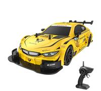 Goolsky RC Drift Car, 1/16 Scale 40KM/H High Speed Remote Control Vehicle for Adults, 2.4GHz 4x4 Drift Racing Car Vehicle with Lights, Electric Toy Gift for Boys Girls