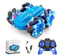 Goolsky RC Stunt Car for Kids 2.4GHz 4WD Remote Control Stunt Car 30km/h Double Sided 360° Rotating Vehicles with Light