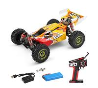 Goolsky WLtoys 144010 Brushless RC Car for Adults 75km/h 1/14 Remote Control Car Off-Road Off Road Trucks 2.4GHz 4WD RTR High Speed Racing Vehicle with Metal Chassis