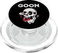Goon Crazy Skull w/Wild Eyes Gooning Out PopSockets PopGrip for MagSafe