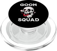 Goon Squad Skull w/Crazy Eyes Gooning Out PopSockets PopGrip for MagSafe