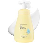 GOONGBE Kids' Moisture Body Lotion - Korean Kids Daily Body Moisturizer - Long Lasting 24hr Hydrating Cream Type Lotion with Cica and Squalane - Allergen Free Scent, 250ml