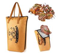 GOONMILL BBQ Blanket for Resting Meat, BBQ Brisket Blanket Meat Resting Bag with Handle, Reusable Smoker Grilling Meat Insulated Resting Bag, BBQ Accessories for Large Brisket/Beef/Turkey