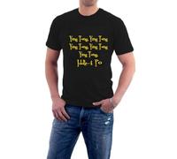Goons T-Shirt Ying Tong Iddle-i Po Spike Milligan Peter Sellers Radio Sillytees Black L