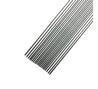 GOONSDS Fiberglass Solid Rod Black FRP Engineering Plastic Bar 20Pcs Long500mm/19.68Inch,Diameter 3mm