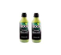 Goop Tyre Sealant, 2 x 500ml Bottles