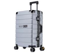 GOOPEEG Suitcase Trolley Hard Shell Suitcase Checked Luggage Suitcase with Spinner Wheels,Carry On Luggage for Women Men Secure(G,24")