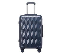 GOOPEEG Suitcase Trolley Suitcases with Wheels Luggage Durable Hard Edge Portable Combination Lock Suitcases Secure(E,24 in)