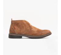 Goor CALEB Mens Nubuck Chukka Boots Tan - UK 12