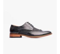 Goor DANIEL Mens Lace Up Brogues Black - UK 9