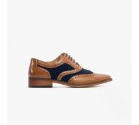 Goor DAVID JNR Boys Two Tone Brogues Tan/Navy - UK 13 (Small Kids)