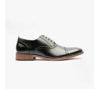 Goor FRANCIS Mens Oxford Lace Up Shoes Black - UK 10