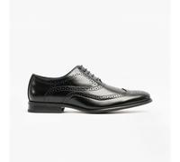 Goor GEORGE Mens Oxford Brogues Black - UK 11