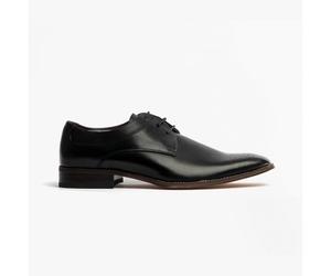 Goor HANSEN Mens Brogue Oxford Shoes Black - UK 12