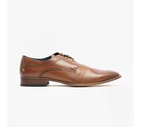 Goor HANSEN Mens Brogue Oxford Shoes Brown - UK 12