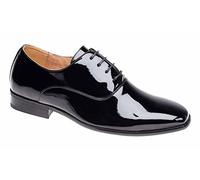 Goor Mens Leather Lined Black Patent Lace Up Dress Wedding Formal Shoes Size 7-14 (14)