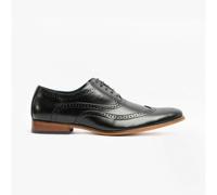 Goor TOMMY Mens Oxford Brogues Black - UK 12