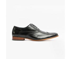 Goor TOMMY Mens Oxford Brogues Black - UK 13