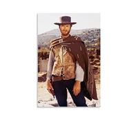 GOORAL Clint Eastwood Poster Decorative Painting Canvas Wall Art Living Rooms Bedroom Painting 20x30inch(50x75cm)