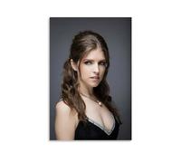 GOORAL Famous Actors Anna Kendrick Sexy Poster Canvas Painting Wall Art Decorative Picture Prints Modern Decor 12x18inch(30x45cm)