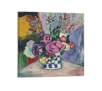 GOORAL Henri Matisse Paintings :The Peonies,Art Poster Decorative Painting Canvas Wall Art Living Rooms Bedroom Painting 16x16inch(40x40cm)