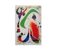 GOORAL Joan Miro Painter's Work《The Night》Posters Wall Art Bedroom Prints Home Decor Hanging Picture Canvas Paintings 16x24inch(40x60cm)