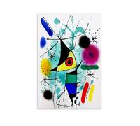 GOORAL Joan Miro Painter's Work《The Singing Fish》Posters Art Canvas Painting Decor Wall Print Photo Home Modern Decoratives 20x30inch(50x75cm)