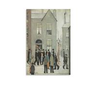 GOORAL L. S. Lowry Painter's Work《The Arrest》Posters Art Print Wall Photo Paint Hanging Picture Family Bedroom Decor 08x12inch(20x30cm)