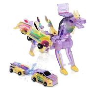 Goorder Robocrash Magnetic Transforming Car, 2 In 1 Collision Deformation Cars, Car Toys for 3 4 5 6 7 8 Years Old Boys and Girls Kids Birthday Christmas