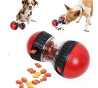 GOORFAC - Dog intelligence toy, dog toy, intelligence toy for dogs, aid with digestion, interactive dog toy, the perfect dog accessory, small and medium (red)