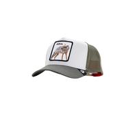 Goorin Bros Animal Farm Trucker Hat Animals Jackal Coyote White V