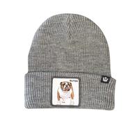 Goorin Bros. Animal Farm Trucker Hats Animal Hat with Cuffed Beanie BUTCH Grey
