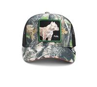 Goorin Bros. Animal Motif A-Frame Trucker Cap Summer 2025 Collection Mesh Kappi Patch Beast Rooster Dog