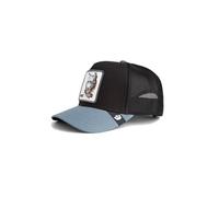 Goorin Bros Black and Grey Squirrel Nuts Lerriuqs Flip Side 2 The Farm Trucker Cap