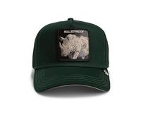 Goorin Bros. Bulletproof Rhino A-Frame Trucker Cap Dark Green Beige