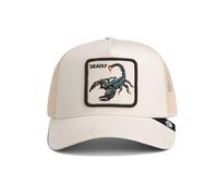 Goorin Bros. | Deadly Scorpion Trucker Hat | Chalk | WildBounds UK One Size
