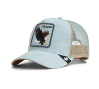 Goorin Bros. | Denim Eagle Trucker Hat | Light Denim | WildBounds UK One Size